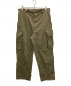 waiperワイパー）の古着「フランス軍M4-7カーゴパンツ」｜オリーブ
