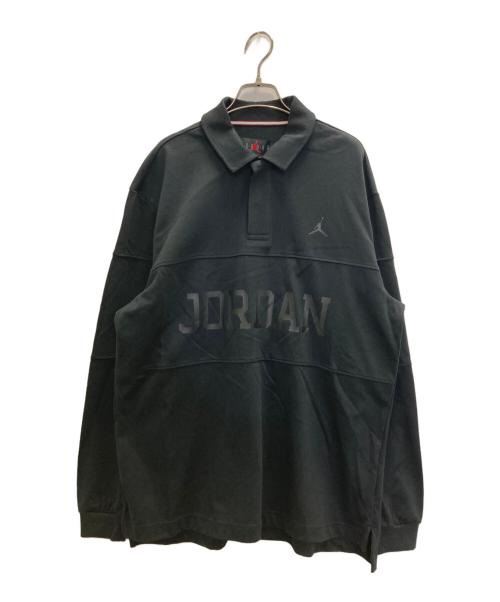 JORDAN（ジョーダン）JORDAN (ジョーダン) ポロシャツ ブラック サイズ:M 未使用品の古着・服飾アイテム