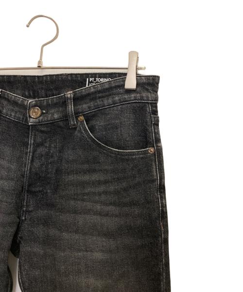 PT TORINO（ピーティートリノ）PT TORINO (ピーティートリノ) デニムパンツ ブラック サイズ:W30の古着・服飾アイテム