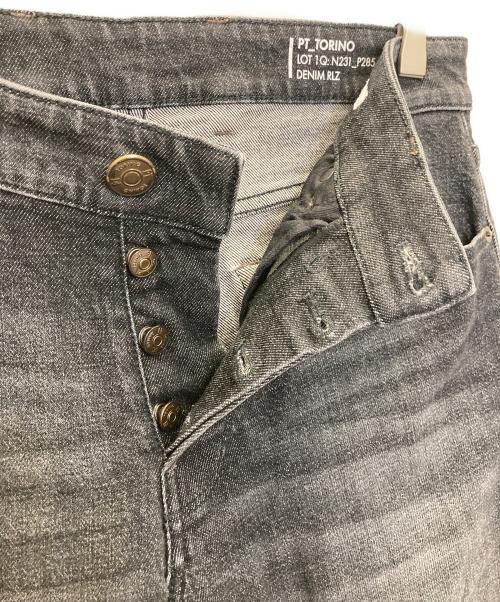 PT TORINO（ピーティートリノ）PT TORINO (ピーティートリノ) デニムパンツ ブラック サイズ:W30の古着・服飾アイテム