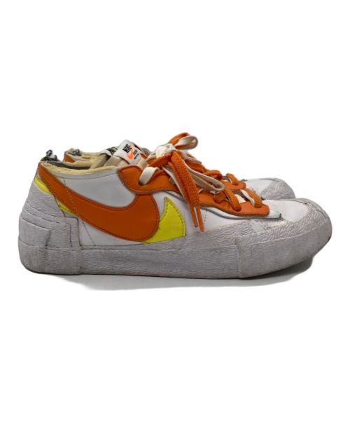 NIKE（ナイキ）NIKE (ナイキ) sacai (サカイ) BLAZER LOW ホワイト サイズ:26.5cmの古着・服飾アイテム