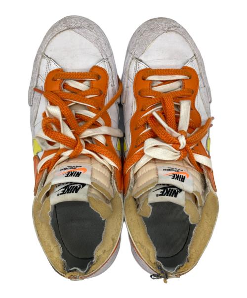 NIKE（ナイキ）NIKE (ナイキ) sacai (サカイ) BLAZER LOW ホワイト サイズ:26.5cmの古着・服飾アイテム