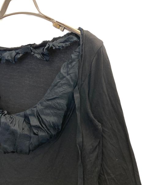 PRADA（プラダ）PRADA (プラダ) コットンブラウス ブラック サイズ:Sの古着・服飾アイテム