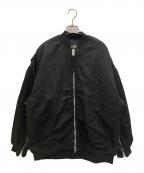 ZARAザラ）の古着「MA-1ジャケット」｜ブラック
