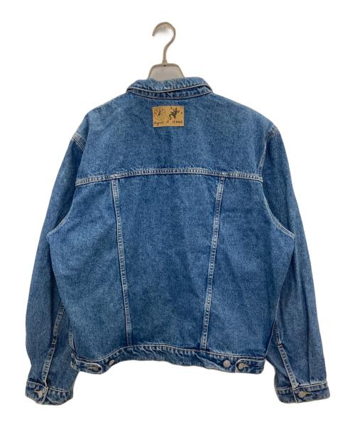 agnes b homme（アニエスベーオム）agnes b homme (アニエスベーオム) デニムジャケット ブルー サイズ:表記無しの古着・服飾アイテム