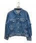 agnes b homme（アニエスベーオム）の古着「デニムジャケット」｜ブルー