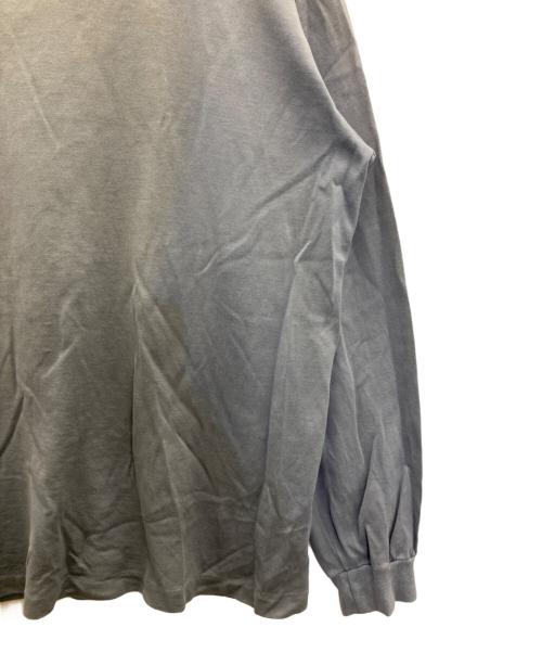 AURALEE（オーラリー）AURALEE (オーラリー) LUSTER PLAITING L/S TEE グレー サイズ:表記無しの古着・服飾アイテム