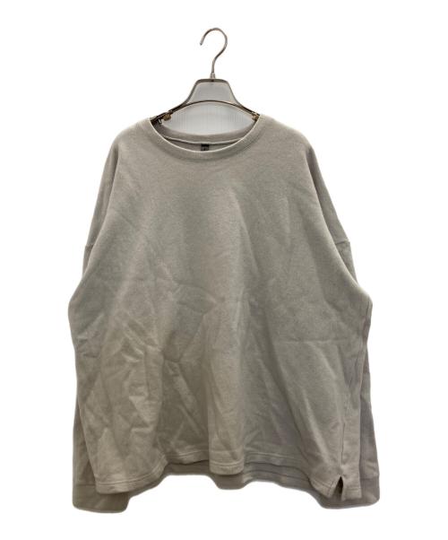 KAZUYUKI KUMAGAI ATTACHMENT（カズユキクマガイ アタッチメント）KAZUYUKI KUMAGAI ATTACHMENT (カズユキクマガイ アタッチメント) カシミヤ混ニット ベージュ サイズ:3の古着・服飾アイテム