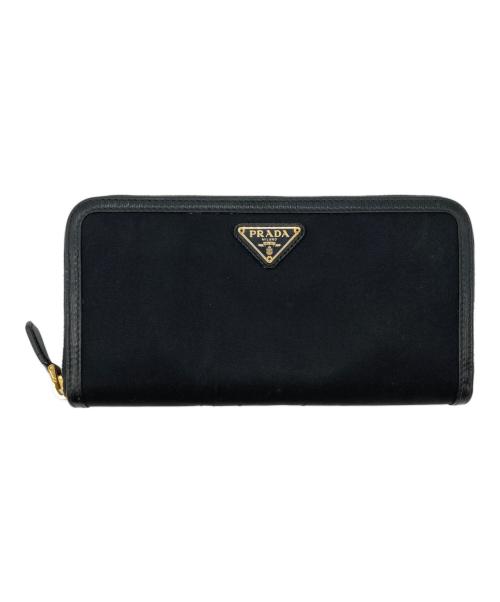 PRADA（プラダ）PRADA (プラダ) 長財布 ブラックの古着・服飾アイテム