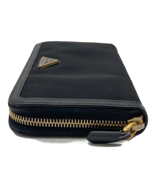 PRADA（プラダ）PRADA (プラダ) 長財布 ブラックの古着・服飾アイテム