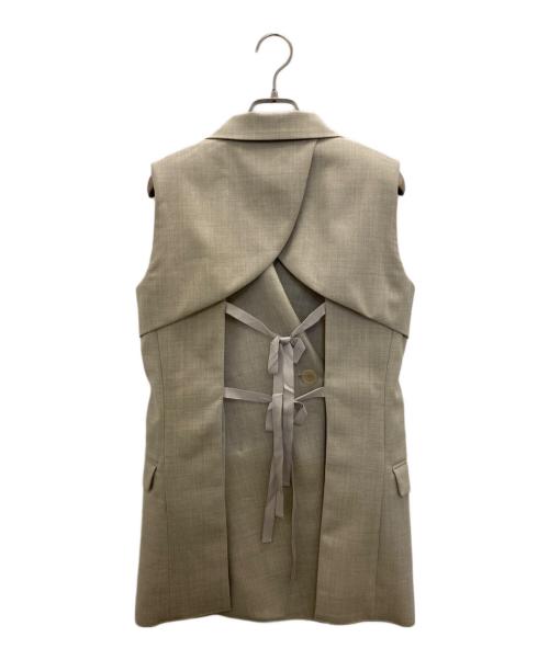 Whim Gazette（ウィムガゼット）Whim Gazette (ウィムガゼット) バックシャンジレ ベージュ サイズ:FREEの古着・服飾アイテム