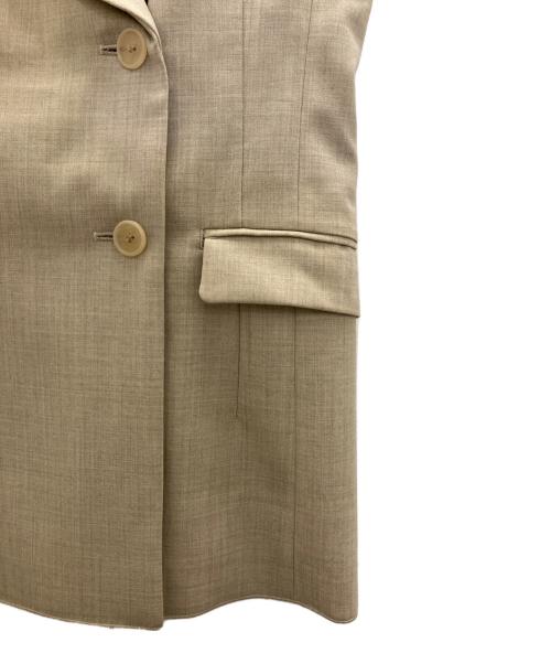 Whim Gazette（ウィムガゼット）Whim Gazette (ウィムガゼット) バックシャンジレ ベージュ サイズ:FREEの古着・服飾アイテム