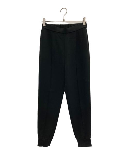 Whim Gazette（ウィムガゼット）Whim Gazette (ウィムガゼット) 裾リブジョガーパンツ ブラック サイズ:FREEの古着・服飾アイテム