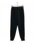 Whim Gazette（ウィムガゼット）の古着「裾リブジョガーパンツ」｜ブラック