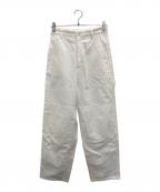 Whim Gazetteウィムガゼット）の古着「キリカエコットンパンツ」｜ホワイト