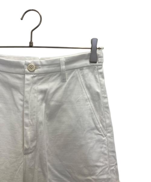 Whim Gazette（ウィムガゼット）Whim Gazette (ウィムガゼット) キリカエコットンパンツ ホワイト サイズ:SIZE 91cm(W36)の古着・服飾アイテム