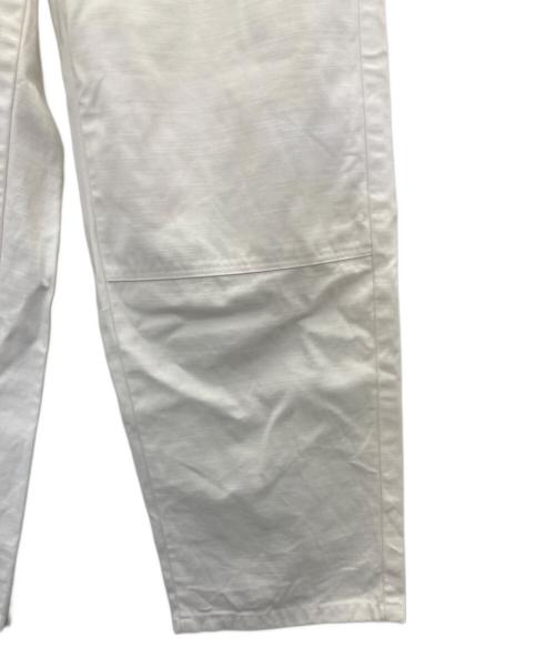 Whim Gazette（ウィムガゼット）Whim Gazette (ウィムガゼット) キリカエコットンパンツ ホワイト サイズ:SIZE 91cm(W36)の古着・服飾アイテム