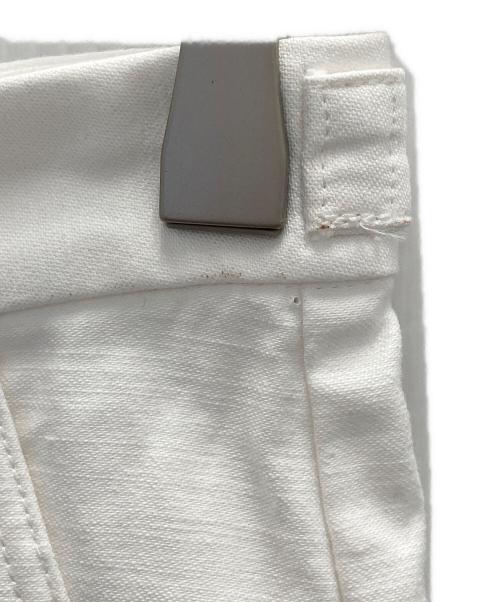 Whim Gazette（ウィムガゼット）Whim Gazette (ウィムガゼット) キリカエコットンパンツ ホワイト サイズ:SIZE 91cm(W36)の古着・服飾アイテム