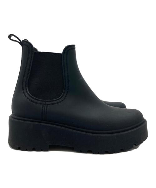 2.718（ニーテンナナイチハチ）2.718 (ニーテンナナイチハチ) サイドゴアシューズ ブラック サイズ:38の古着・服飾アイテム