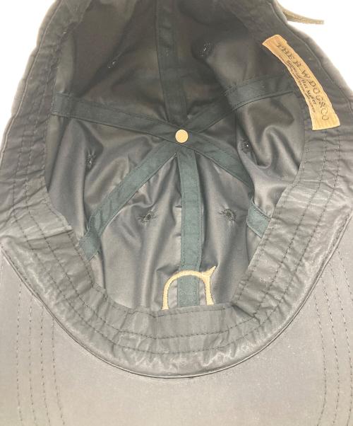 THE H.W.DOG&CO.（エイチダブリュードッグアンドコー）THE H.W.DOG&CO. (エイチダブリュードッグアンドコー) ナイロンDロゴキャップ ブラックの古着・服飾アイテム