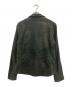 OURET (オーレット) OIL SHEEP NUBUCK DOUBLE RIDERS JACKET ブラック サイズ:3：6000円