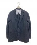 BROOKS BROTHERSブルックスブラザーズ）の古着「リネンテーラードジャケット」｜ネイビー
