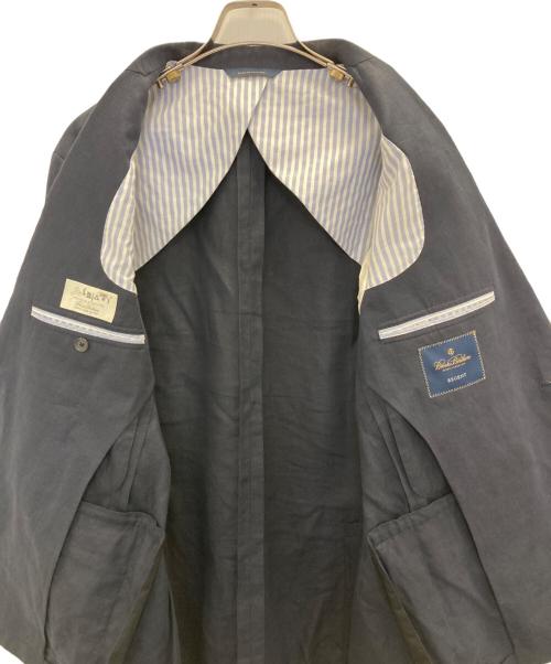 BROOKS BROTHERS（ブルックスブラザーズ）BROOKS BROTHERS (ブルックスブラザーズ) リネンテーラードジャケット ネイビー サイズ:39の古着・服飾アイテム
