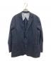 BROOKS BROTHERS（ブルックスブラザーズ）の古着「リネンテーラードジャケット」｜ネイビー