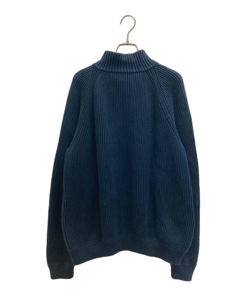 crepuscule（クレプスキュール）crepuscule (クレプスキュール) ドライバーズニット ネイビー サイズ:FREEの古着・服飾アイテム