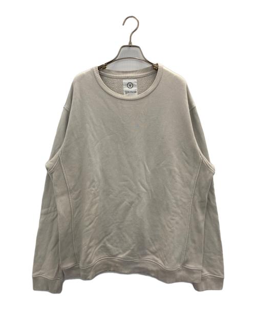 VISVIM（ビズビム）VISVIM (ビズビム) 裏起毛クルーネックスウェット ベージュ サイズ:XLの古着・服飾アイテム