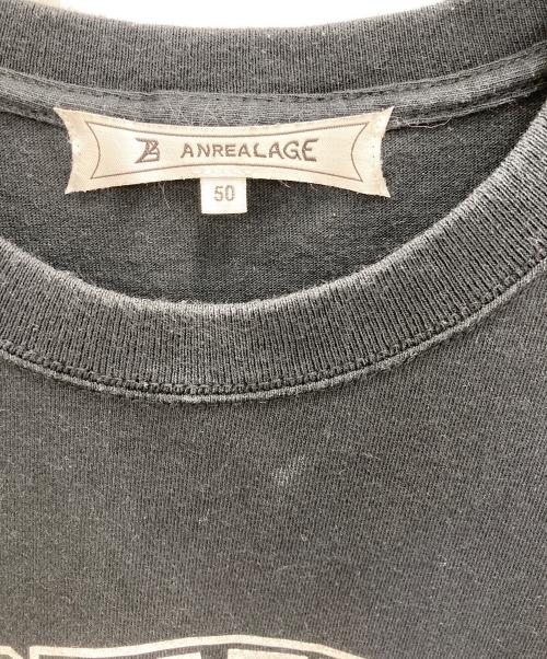 ANREALAGE（アンリアレイジ）ANREALAGE (アンリアレイジ) s/s college sweat ブラック サイズ:50の古着・服飾アイテム