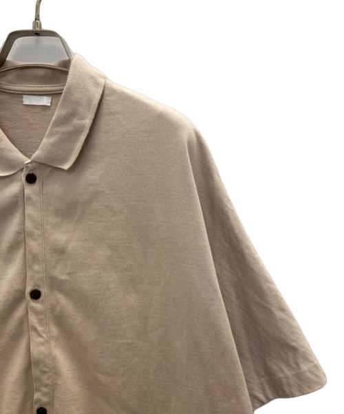SEEALL（シーオール）SEEALL (シーオール) オーバーサイズポロシャツ ベージュ サイズ:FREEの古着・服飾アイテム