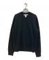 COMME des GARCONS SHIRT（コムデギャルソンシャツ）の古着「FOREVER Round-Neck Pullover Knit」｜ブラック