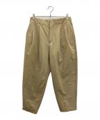 HELLY HANSENヘリーハンセン）の古着「ストーレンツータックパンツ」｜ベージュ