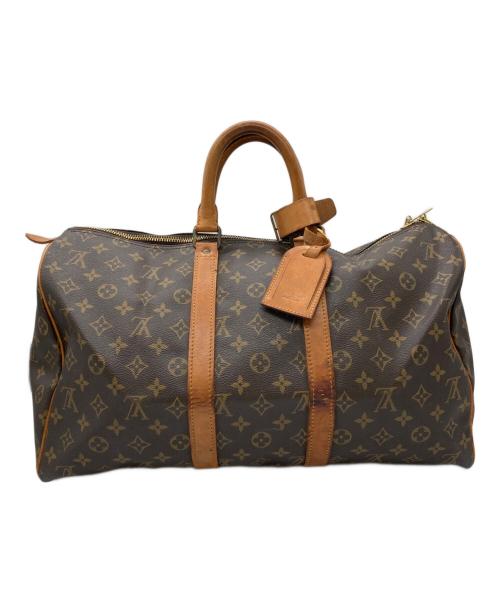 LOUIS VUITTON（ルイ ヴィトン）LOUIS VUITTON (ルイ ヴィトン) トラベルバッグ ブラウンの古着・服飾アイテム