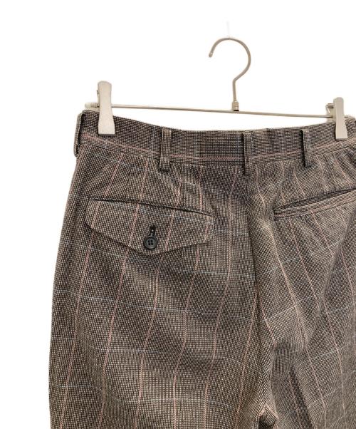 COMME des GARCONS HOMME DEUX（コムデギャルソン オム ドゥ）COMME des GARCONS HOMME DEUX (コムデギャルソン オム ドゥ) オールドウールグレンチェックスーツ ブラウン サイズ:XSの古着・服飾アイテム