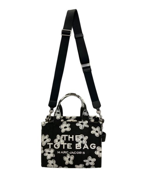 MARC JACOBS（マークジェイコブス）MARC JACOBS (マークジェイコブス) デイジー コットンキャンバス 2WAYバッグ ブラックの古着・服飾アイテム