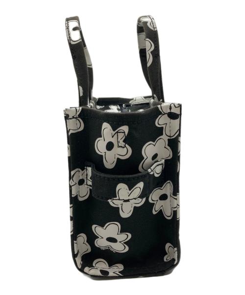 MARC JACOBS（マークジェイコブス）MARC JACOBS (マークジェイコブス) デイジー コットンキャンバス 2WAYバッグ ブラックの古着・服飾アイテム