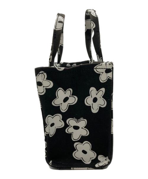 MARC JACOBS（マークジェイコブス）MARC JACOBS (マークジェイコブス) デイジー コットンキャンバス 2WAYバッグ ブラックの古着・服飾アイテム