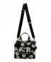 MARC JACOBS（マークジェイコブス）の古着「デイジー コットンキャンバス 2WAYバッグ」｜ブラック
