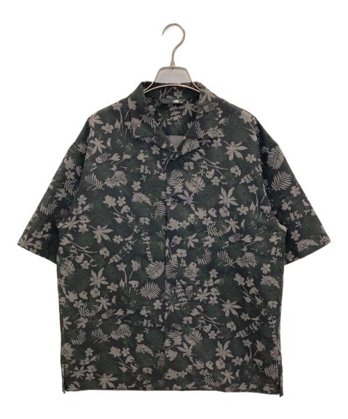THE NORTH FACE（ザ ノース フェイス）THE NORTH FACE (ザ ノース フェイス) S/S ALOHA Vent SHIRT ブラック サイズ:Mの古着・服飾アイテム