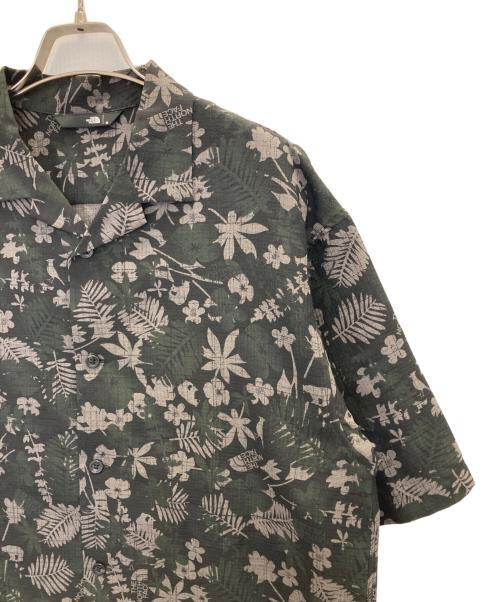 THE NORTH FACE（ザ ノース フェイス）THE NORTH FACE (ザ ノース フェイス) S/S ALOHA Vent SHIRT ブラック サイズ:Mの古着・服飾アイテム