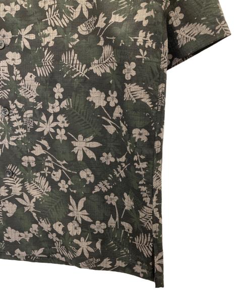 THE NORTH FACE（ザ ノース フェイス）THE NORTH FACE (ザ ノース フェイス) S/S ALOHA Vent SHIRT ブラック サイズ:Mの古着・服飾アイテム