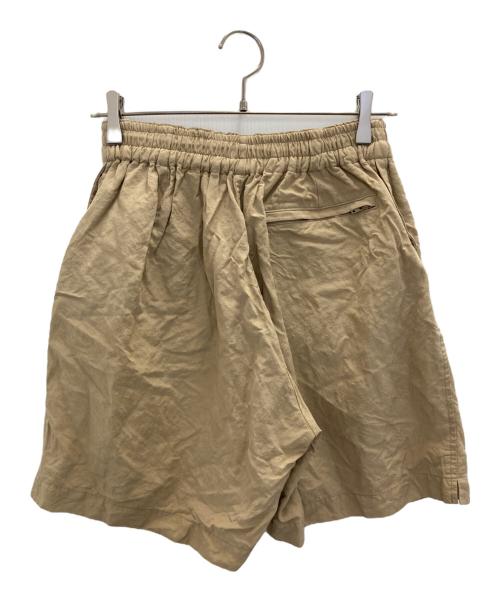 KAPTAIN SUNSHINE（キャプテンサンシャイン）KAPTAIN SUNSHINE (キャプテンサンシャイン) シルクリネンショートパンツ ベージュ サイズ:30の古着・服飾アイテム