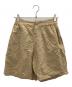 KAPTAIN SUNSHINE（キャプテンサンシャイン）の古着「シルクリネンショートパンツ」｜ベージュ