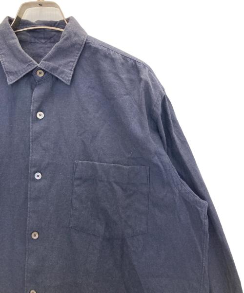 COMOLI（コモリ）COMOLI (コモリ) コットンネル コモリシャツ ネイビー サイズ:1の古着・服飾アイテム
