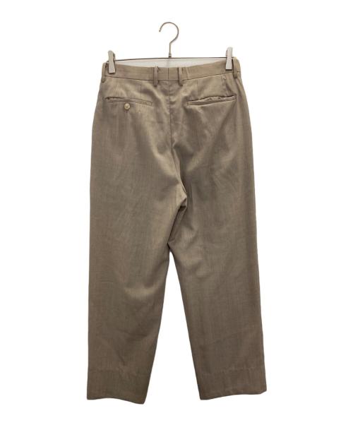 AURALEE（オーラリー）AURALEE (オーラリー) WASHABLE WOOL TROPICAL SLACKS ベージュ サイズ:3の古着・服飾アイテム