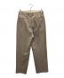 AURALEE (オーラリー) WASHABLE WOOL TROPICAL SLACKS ベージュ サイズ:3：9000円
