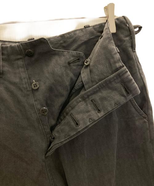 MAATEE&SONS（マーティーアンドサンズ）MAATEE&SONS (マーティーアンドサンズ) CHINO TROUSER ドゥルン ブラック サイズ:2の古着・服飾アイテム