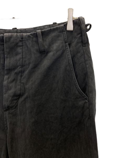 MAATEE&SONS（マーティーアンドサンズ）MAATEE&SONS (マーティーアンドサンズ) CHINO TROUSER ドゥルン ブラック サイズ:2の古着・服飾アイテム